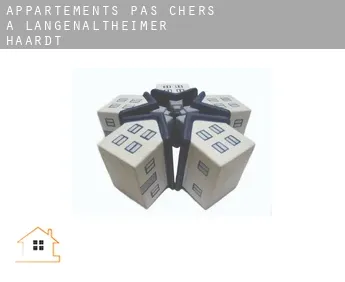 Appartements pas chers à  Langenaltheimer Haardt