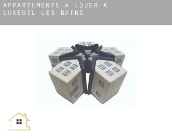 Appartements à louer à  Luxeuil-les-Bains