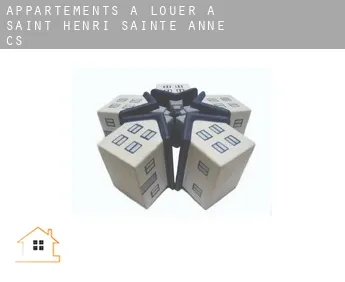 Appartements à louer à  Saint-Henri-Sainte-Anne (census area)