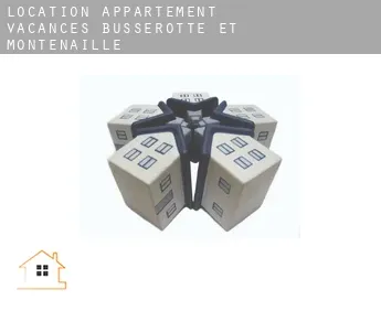 Location appartement vacances  Busserotte-et-Montenaille