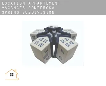 Location appartement vacances  Ponderosa Spring Subdivision