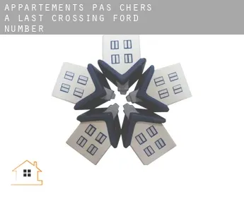 Appartements pas chers à  Last Crossing Ford Number 9