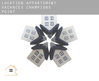 Location appartement vacances  Champions Point
