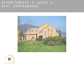 Appartements à louer à  West Springbrook