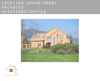 Location appartement vacances  Krausenbechhofen