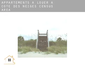 Appartements à louer à  Côte-des-Neiges (census area)