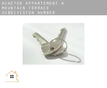 Acheter appartement à  Mountain Terrace Subdivision Number 1-4