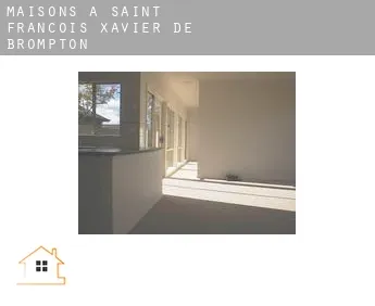 Maisons à  Saint-François-Xavier-de-Brompton