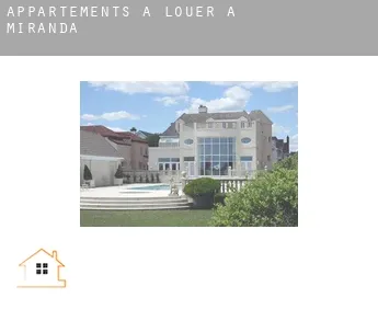 Appartements à louer à  Miranda