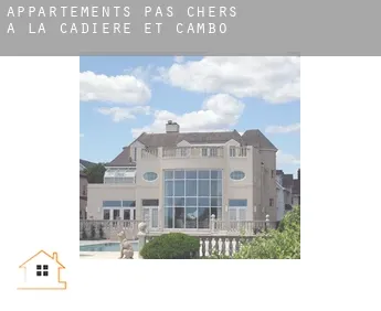 Appartements pas chers à  La Cadière-et-Cambo