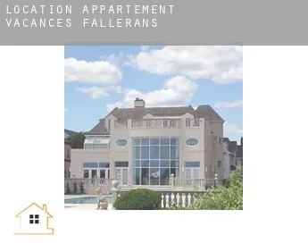 Location appartement vacances  Fallerans