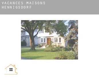 Vacances maisons  Hennigsdorf