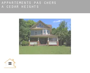Appartements pas chers à  Cedar Heights
