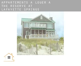 Appartements à louer à  The Reserve at Lafayette Springs