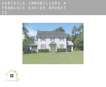 Portails immobiliers à  François-Xavier-Brunet (census area)