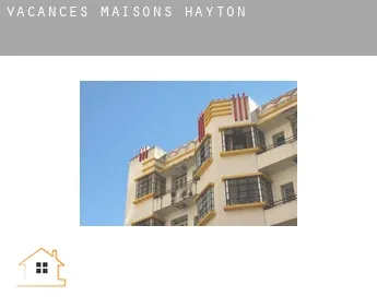 Vacances maisons  Hayton