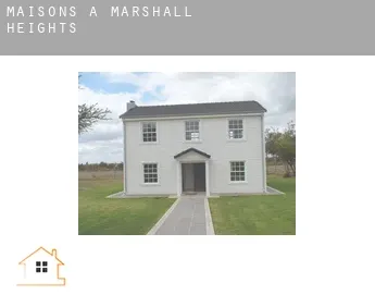 Maisons à  Marshall Heights