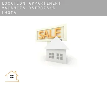 Location appartement vacances  Ostrožská Lhota