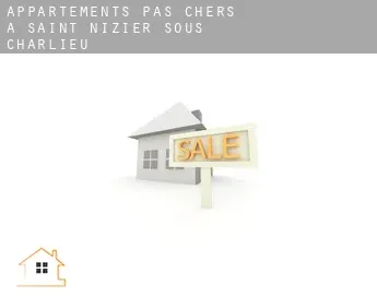 Appartements pas chers à  Saint-Nizier-sous-Charlieu