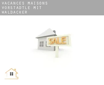 Vacances maisons  Vorstädtle mit Waldacker