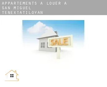 Appartements à louer à  San Miguel Tenextatiloyan