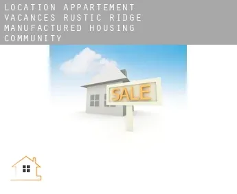 Location appartement vacances  Rustic Ridge Manufactured Housing Community