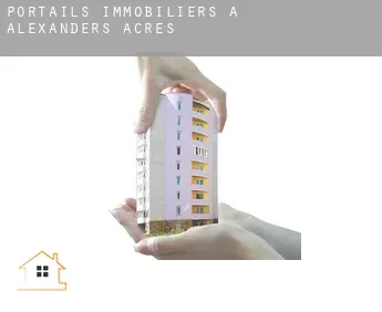 Portails immobiliers à  Alexanders Acres