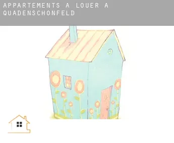 Appartements à louer à  Quadenschönfeld