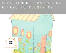 Appartements pas chers à Fayette
