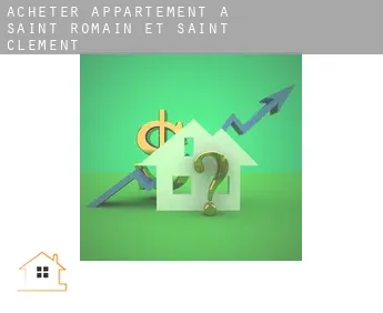 Acheter appartement à  Saint-Romain-et-Saint-Clément