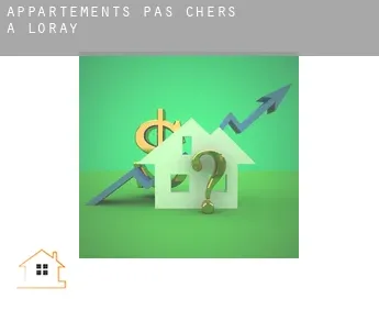Appartements pas chers à Loray