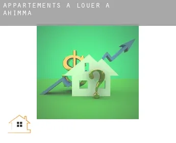 Appartements à louer à  Ahimma