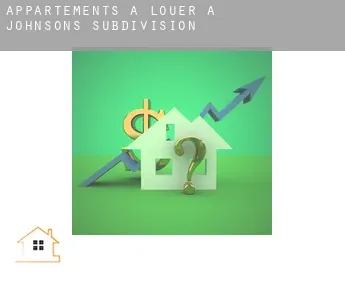 Appartements à louer à  Johnsons Subdivision