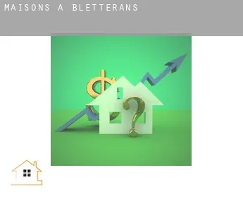 Maisons à Bletterans