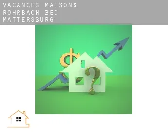 Vacances maisons  Rohrbach bei Mattersburg