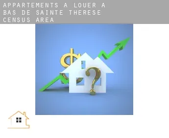 Appartements à louer à  Bas-de-Sainte-Thérèse (census area)