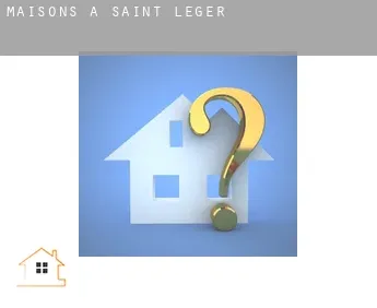 Maisons à  Saint-Léger