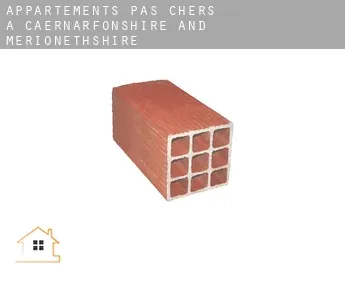 Appartements pas chers à  Caernarfonshire and Merionethshire