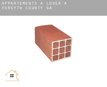 Appartements à louer à  Forsyth