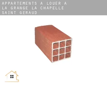 Appartements à louer à  La Grange, La Chapelle-Saint-Géraud