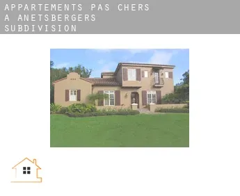 Appartements pas chers à  Anetsberger's Subdivision