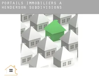 Portails immobiliers à  Henderson Subdivisions 1-4