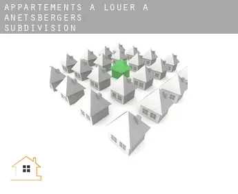 Appartements à louer à  Anetsberger's Subdivision