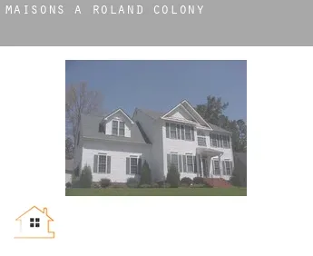 Maisons à  Roland Colony