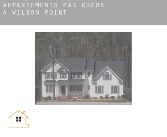 Appartements pas chers à Wilson Point