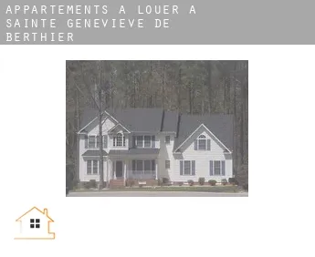 Appartements à louer à  Sainte-Geneviève-de-Berthier