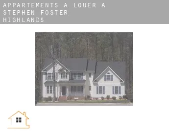 Appartements à louer à  Stephen Foster Highlands