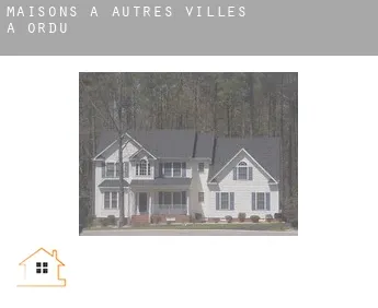 Maisons à  Autres Villes à Ordu