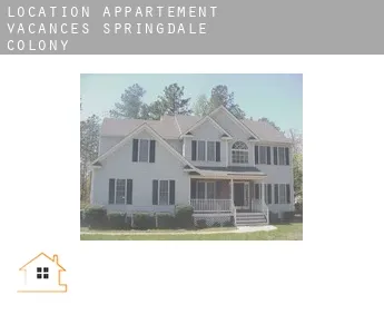 Location appartement vacances  Springdale Colony