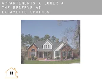 Appartements à louer à  The Reserve at Lafayette Springs